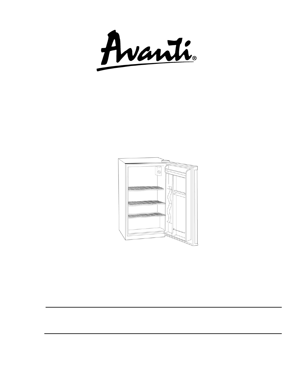 Avanti BCA327B User Manual | 16 pages