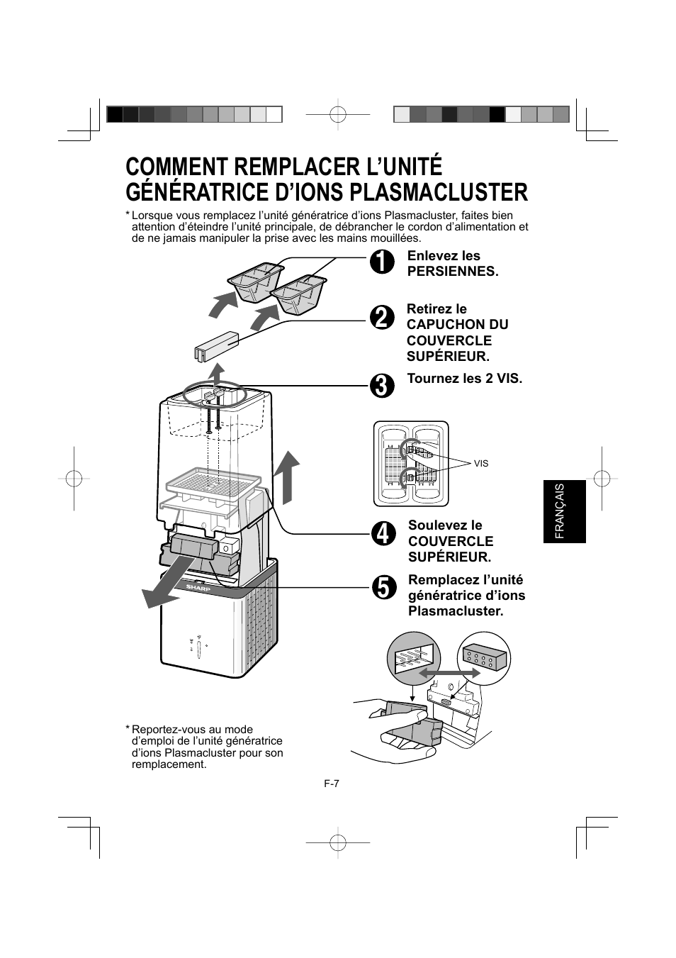 Sharp IG-A10EU-W User Manual | Page 29 / 64
