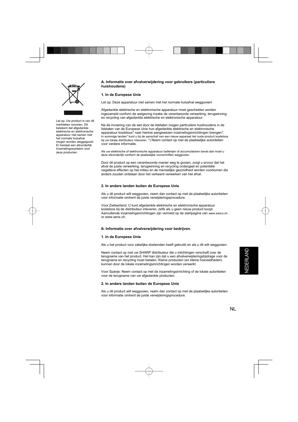 Nederland | Sharp IG-A10EU-W User Manual | Page 41 / 64