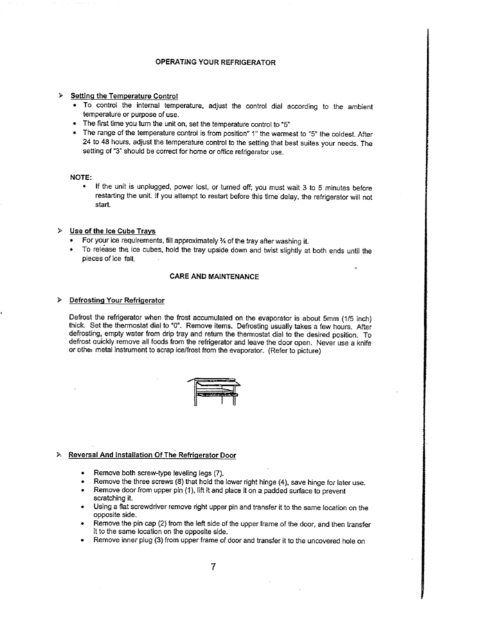 Avanti 445YW-1 User Manual | Page 8 / 14