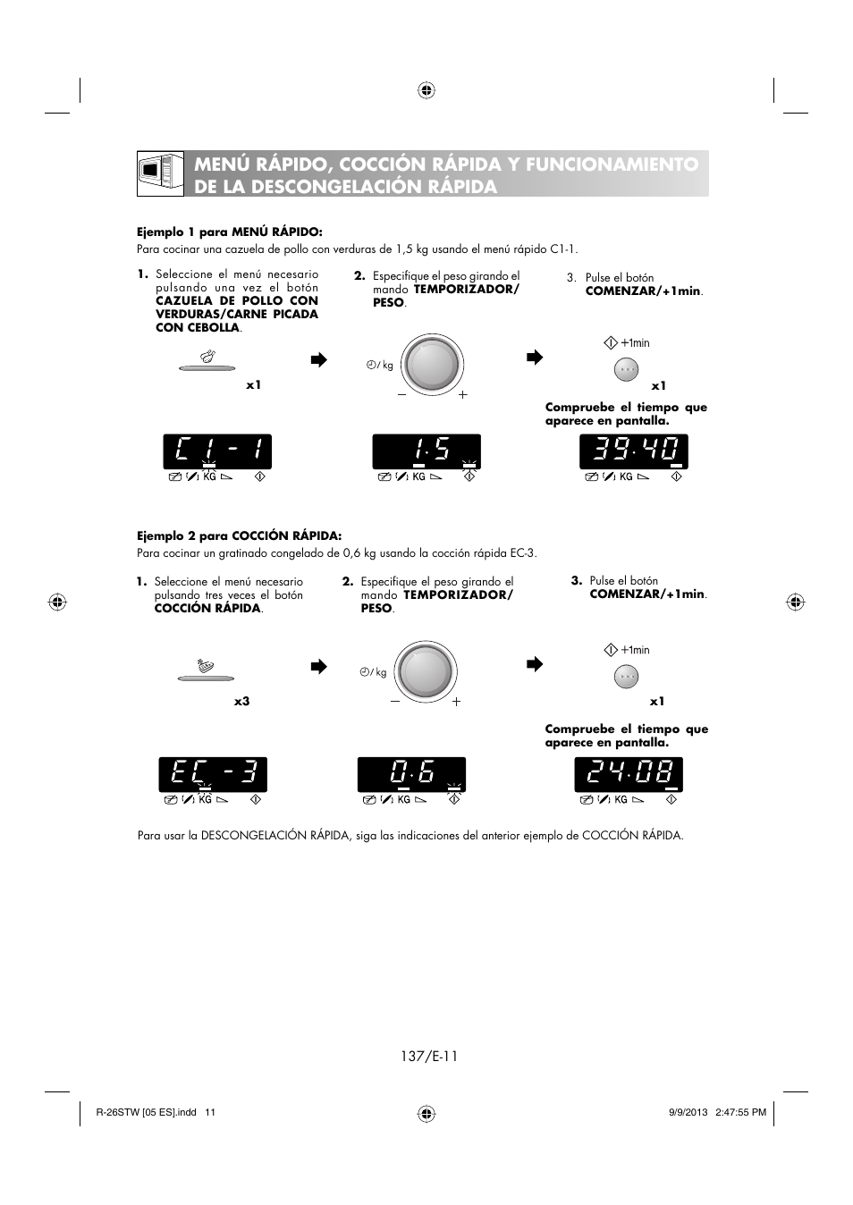 Sharp R-261STW User Manual | Page 138 / 188