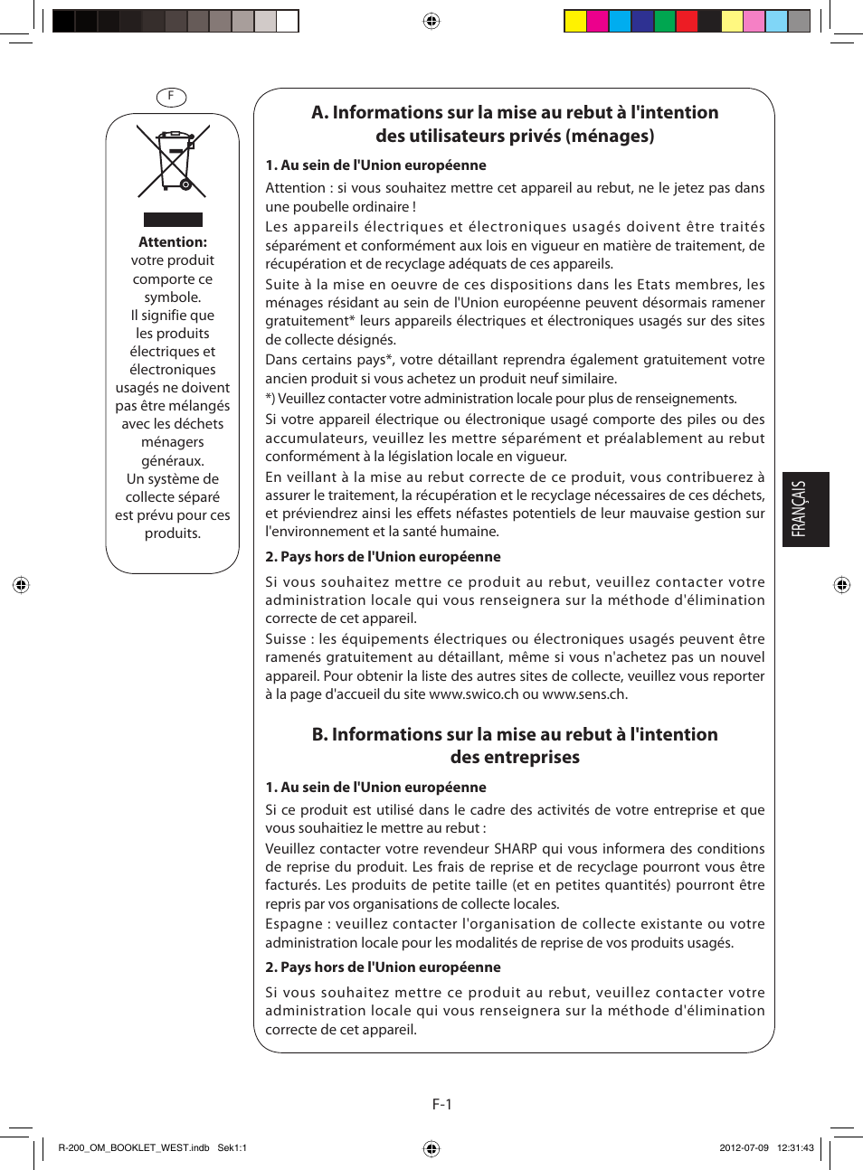 Sharp R-200BKW User Manual | Page 33 / 116