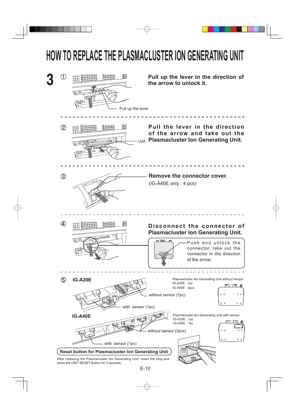 Sharp IG-A40E-W User Manual | Page 26 / 104