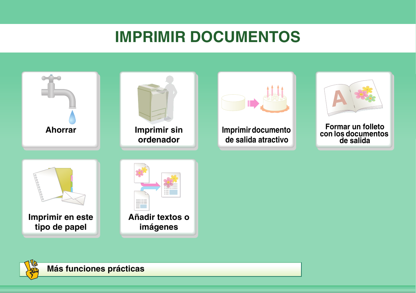 Imprimir documentos | Sharp MX-2614N User Manual | Page 10 / 839