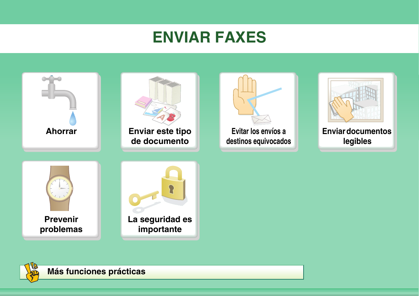 Enviar faxes | Sharp MX-2614N User Manual | Page 18 / 839