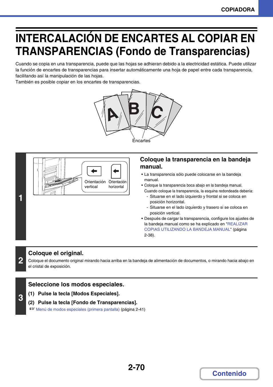 Transparencia, A 2-70), Cb a | Sharp MX-2614N User Manual | Page 182 / 839