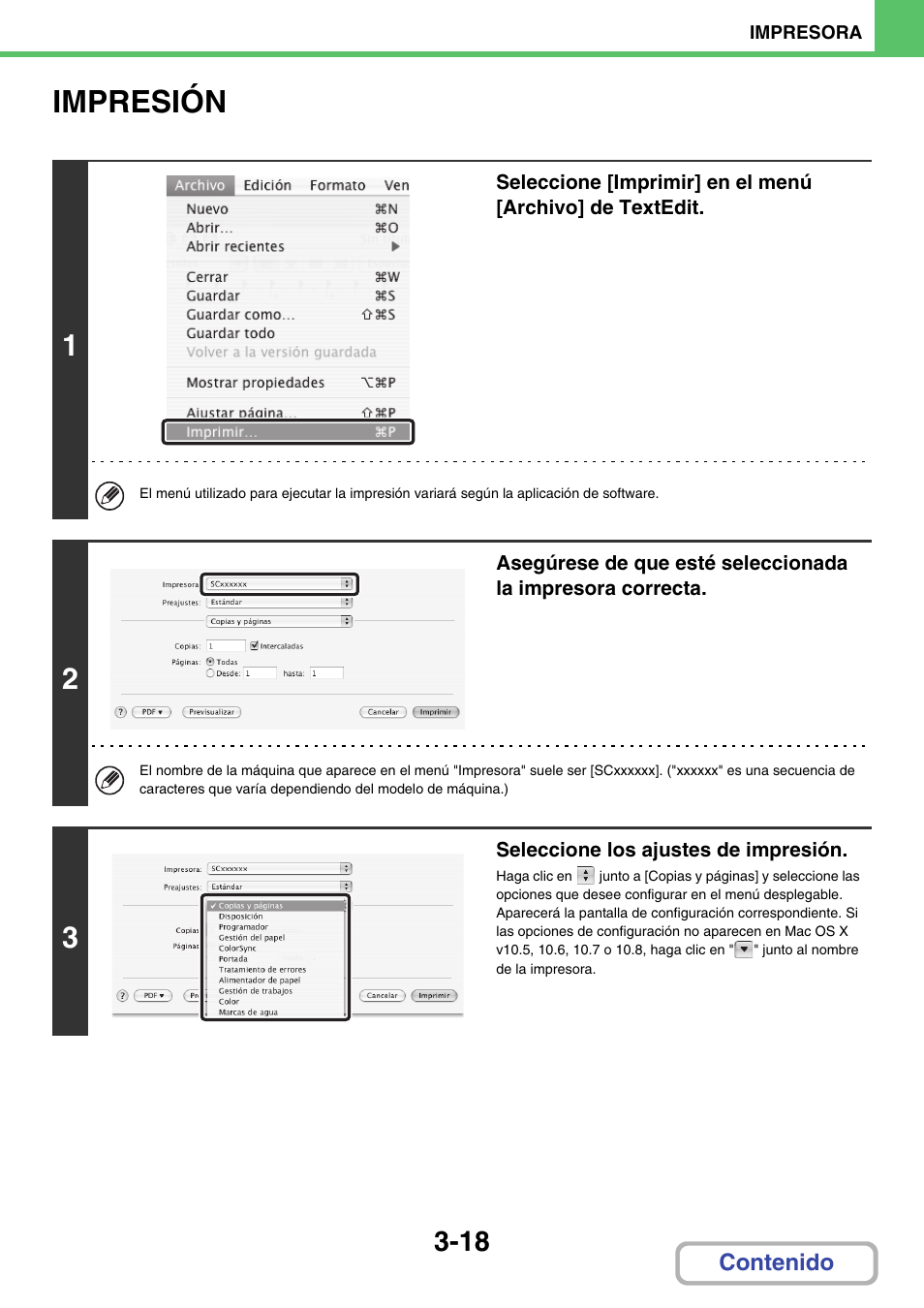 Impresión -18, Impresión | Sharp MX-2614N User Manual | Page 285 / 839