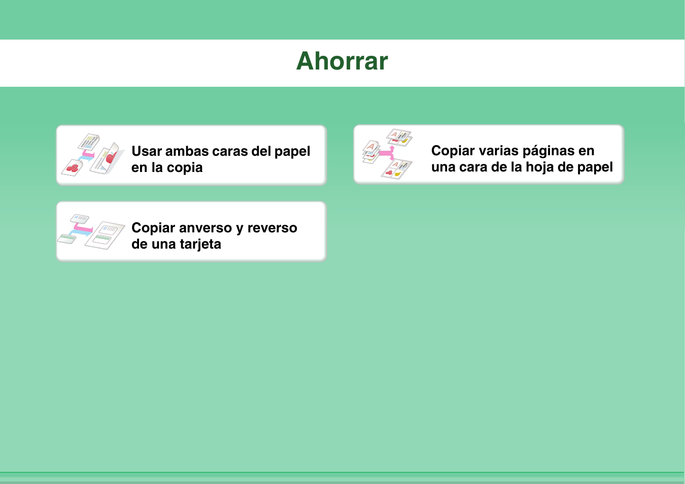 Ahorrar | Sharp MX-2614N User Manual | Page 3 / 839