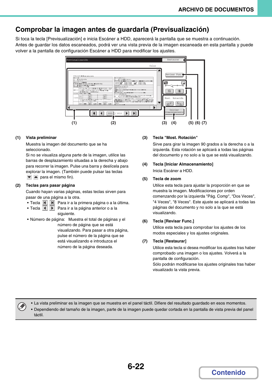 Archivo de documentos | Sharp MX-2614N User Manual | Page 641 / 839