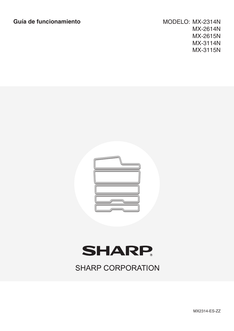 Sharp MX-2614N User Manual | Page 839 / 839