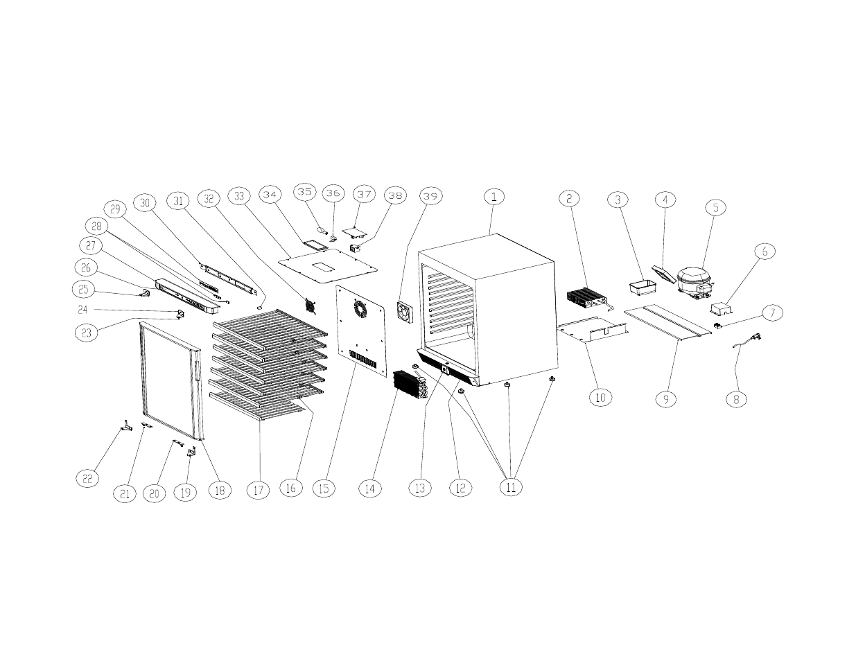 Avanti WC5100BG User Manual | 2 pages