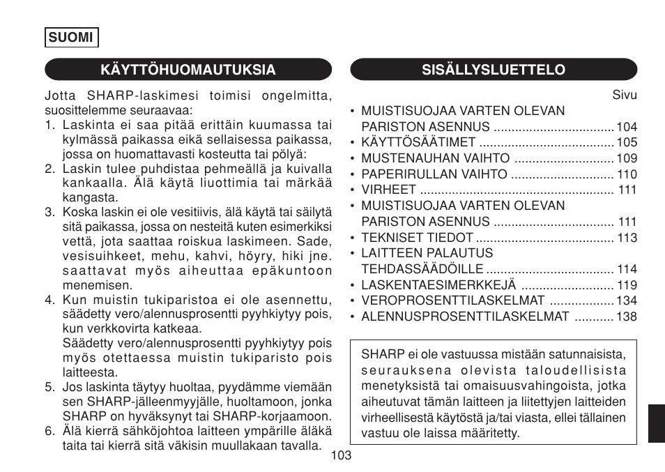 Sharp CS-4194HC User Manual | Page 105 / 144