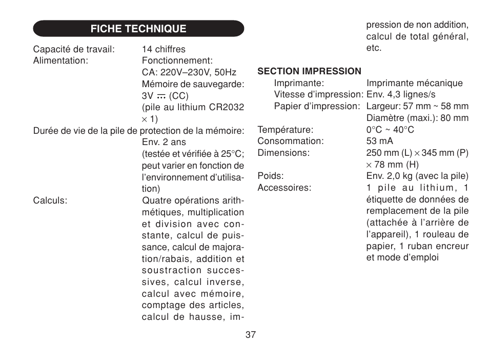 Sharp CS-4194HC User Manual | Page 39 / 144