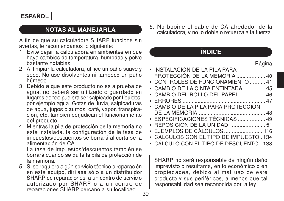 Sharp CS-4194HC User Manual | Page 41 / 144