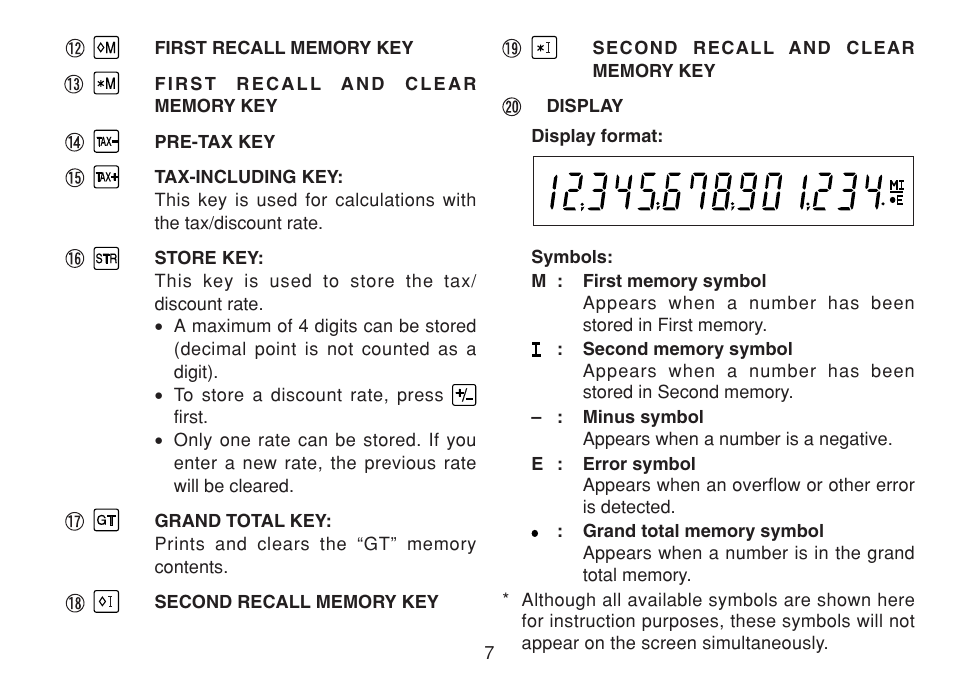 Sharp CS-4194HC User Manual | Page 9 / 144