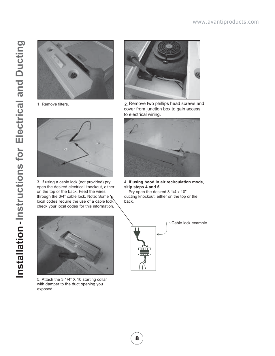 15 o, D? c, Lo c | Avanti H2311W User Manual | Page 10 / 19