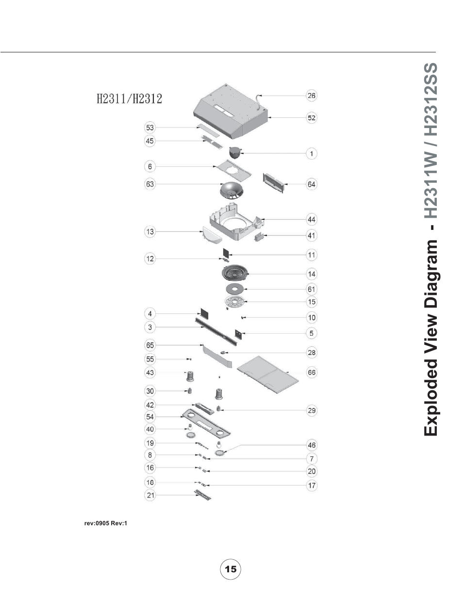 Avanti H2311W User Manual | Page 17 / 19