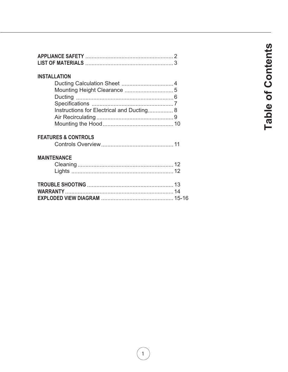 Avanti H2311W User Manual | Page 3 / 19