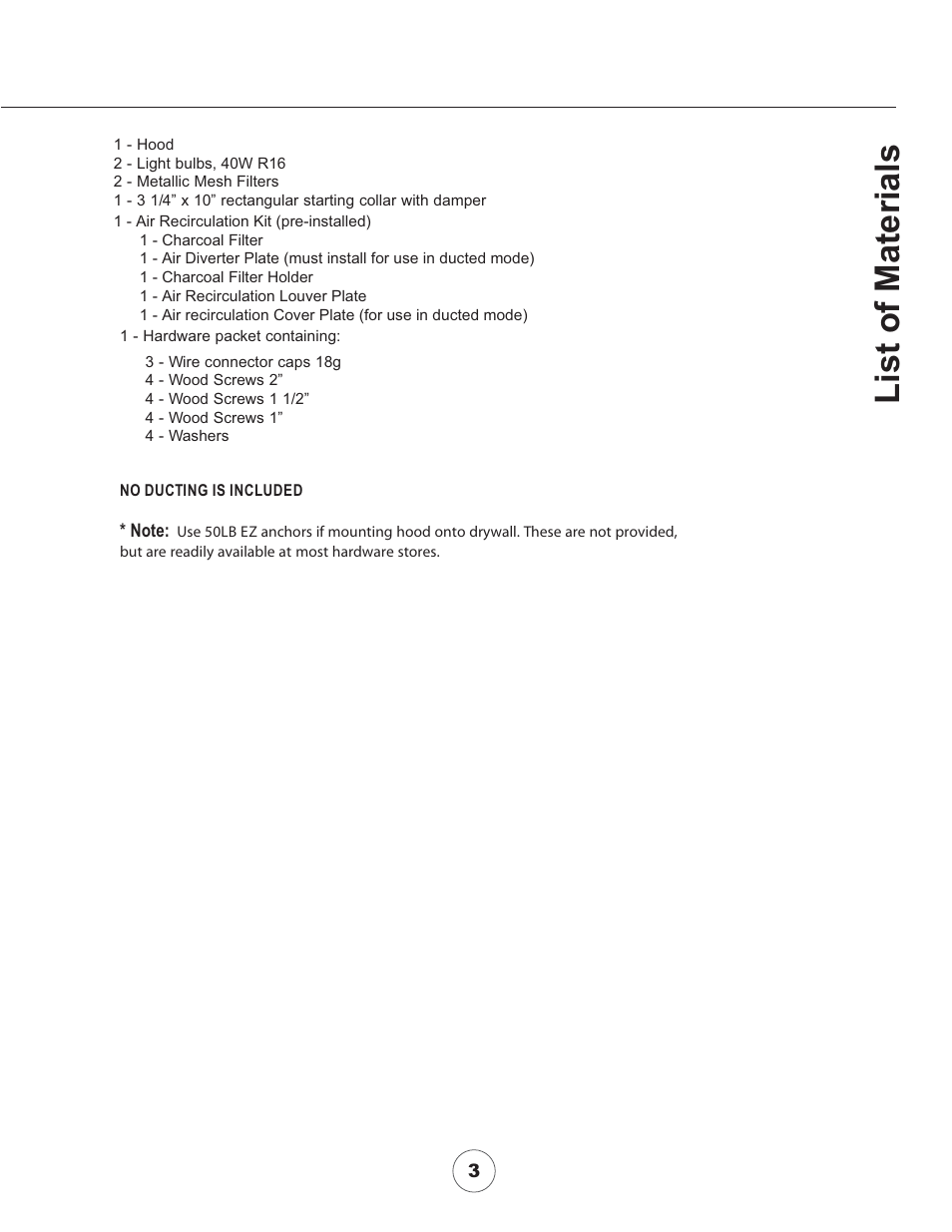 Is s | Avanti H2311W User Manual | Page 5 / 19