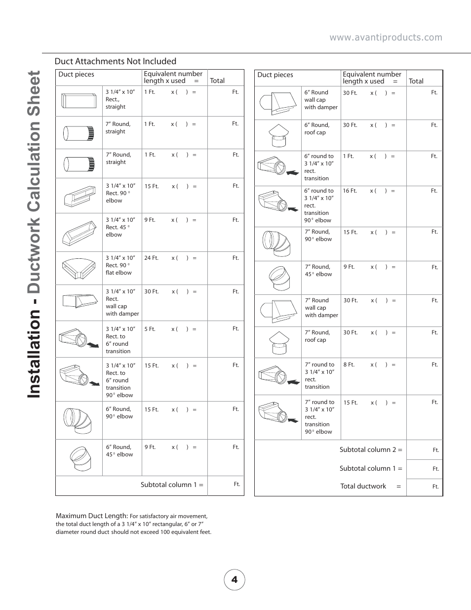 Avanti H2311W User Manual | Page 6 / 19