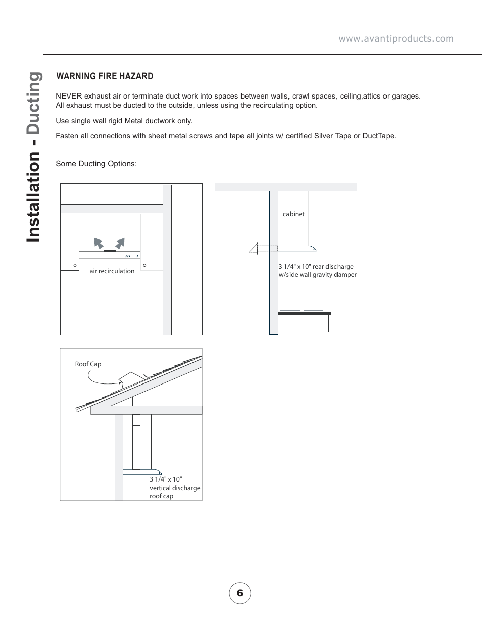 Avanti H2311W User Manual | Page 8 / 19