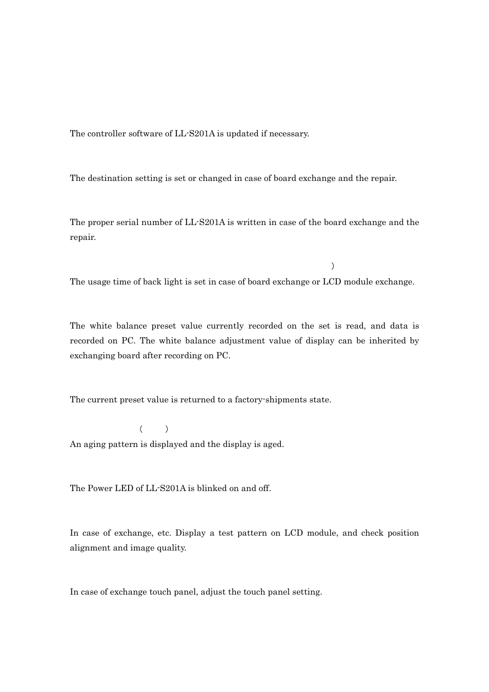 Sharp LL-S201A User Manual | Page 11 / 41