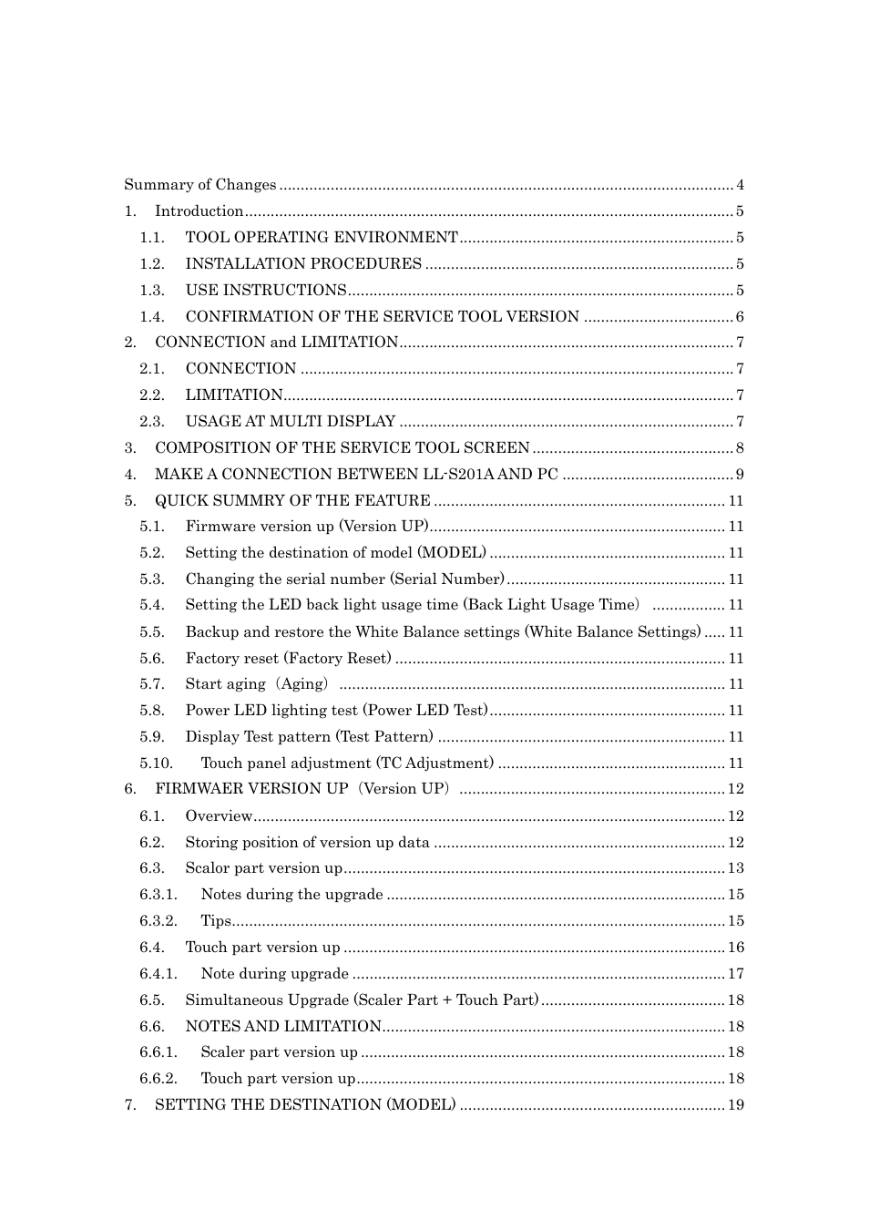 Sharp LL-S201A User Manual | Page 2 / 41