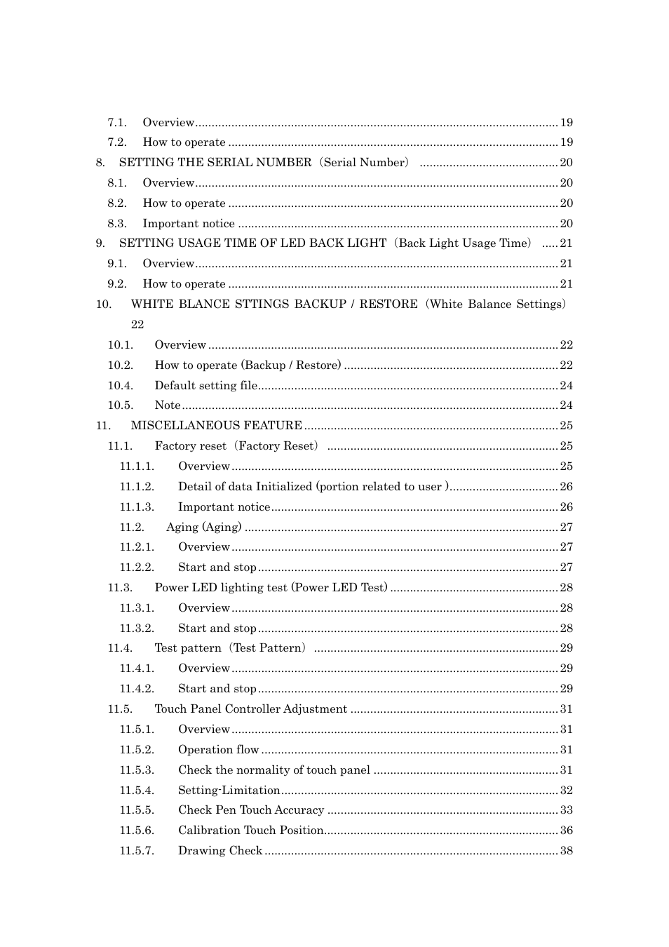 Sharp LL-S201A User Manual | Page 3 / 41