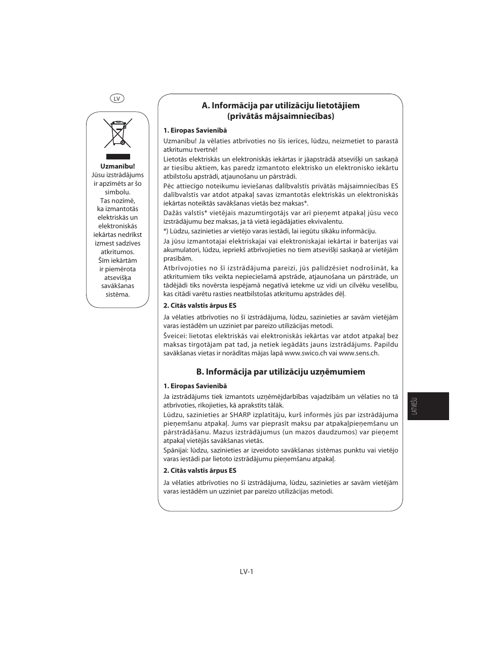 Sharp R-642WE User Manual | Page 131 / 226