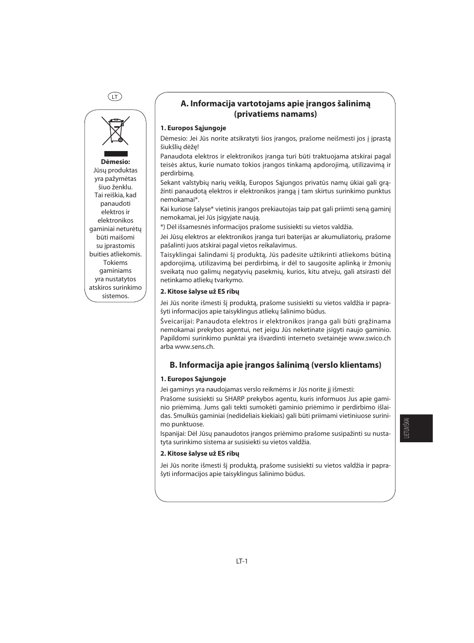 Sharp R-642WE User Manual | Page 147 / 226