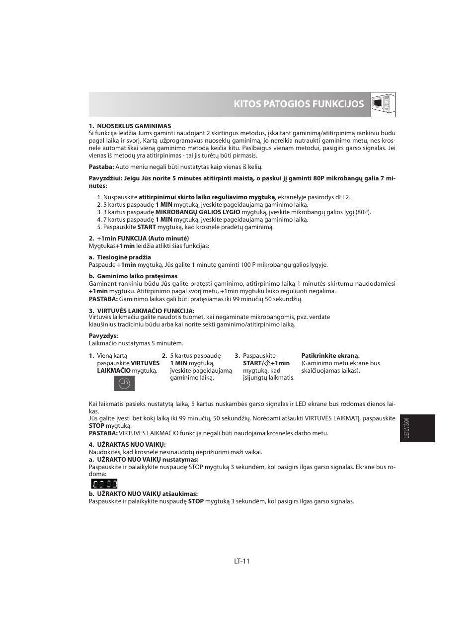 Kitos patogios funkcijos | Sharp R-642WE User Manual | Page 157 / 226