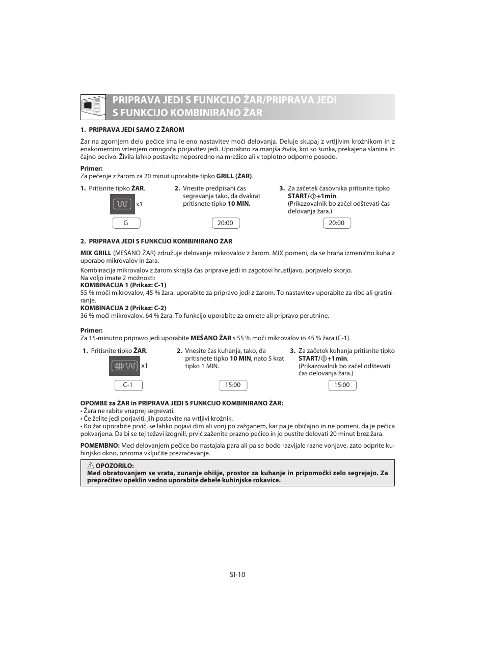 Sharp R-642WE User Manual | Page 60 / 226