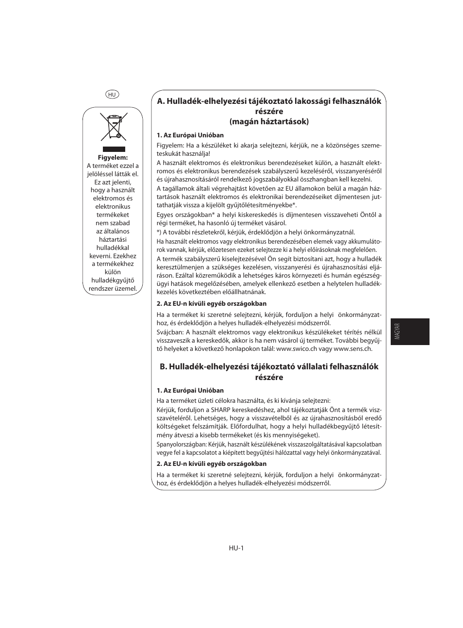 Sharp R-642WE User Manual | Page 99 / 226