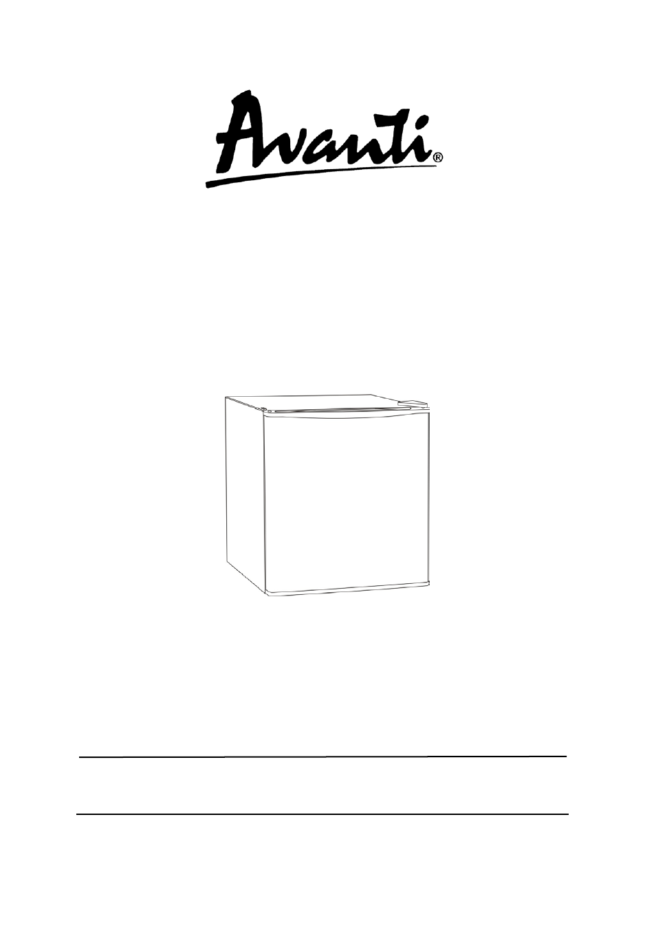Avanti AR1733B User Manual | 16 pages