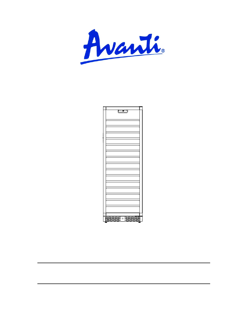 Avanti WCR684C User Manual | 20 pages