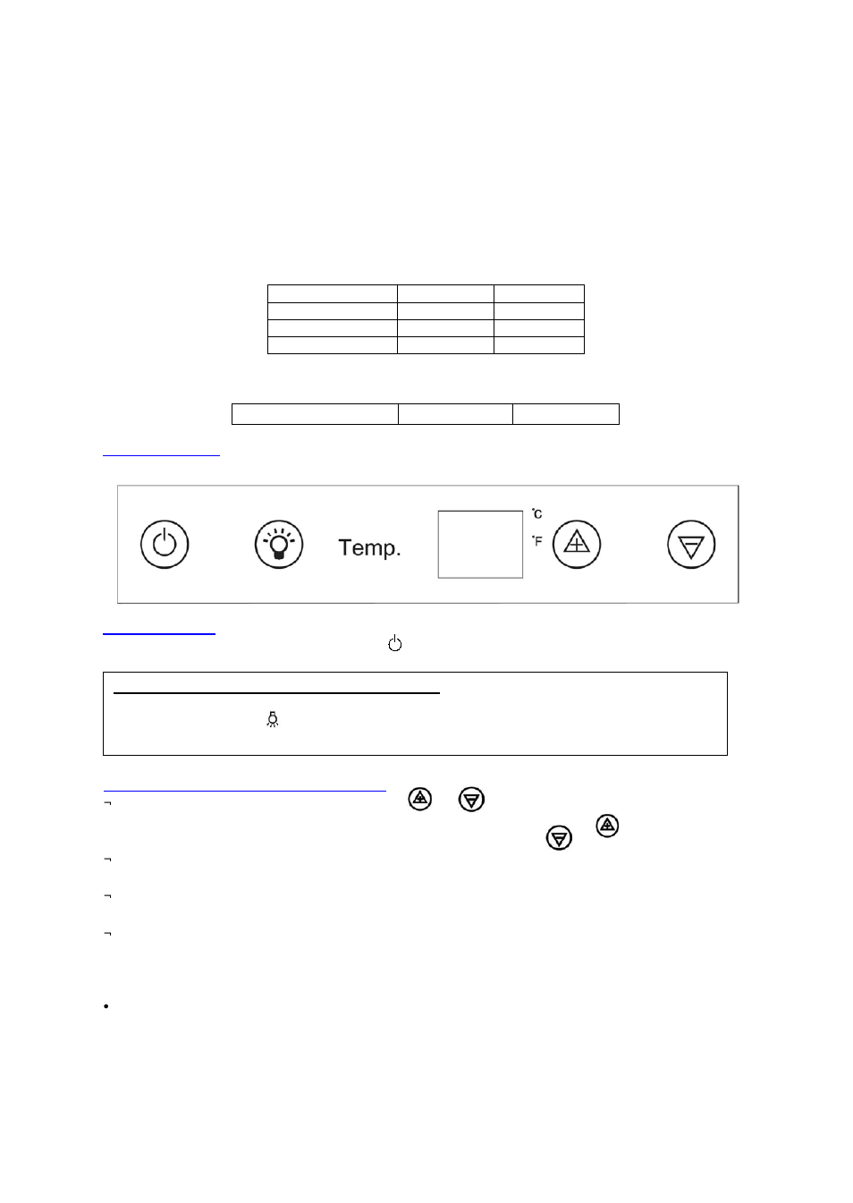 Operating your wine chiller | Avanti WC31 User Manual | Page 7 / 16