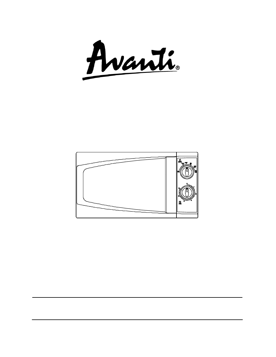 Avanti MO7080MW User Manual | 28 pages