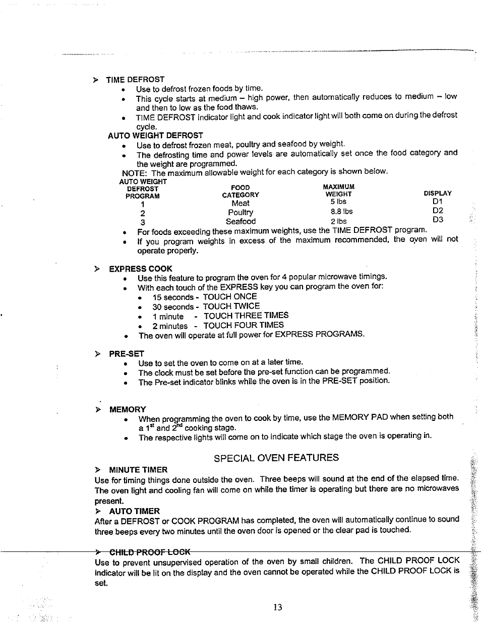 Avanti mo629t User Manual | Page 13 / 21