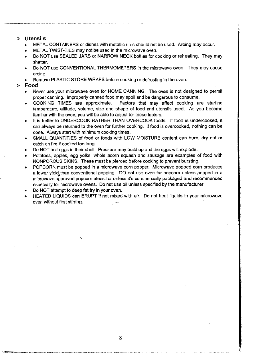 Avanti mo629t User Manual | Page 8 / 21