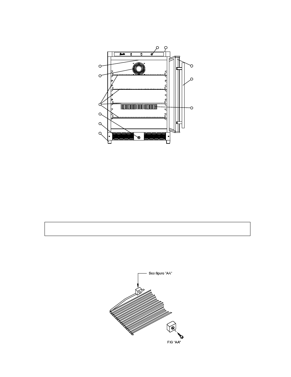 Parts & feat ures, Warning | Avanti BUILT-IN BEVERAGE CENTER BCA5105SG User Manual | Page 7 / 19