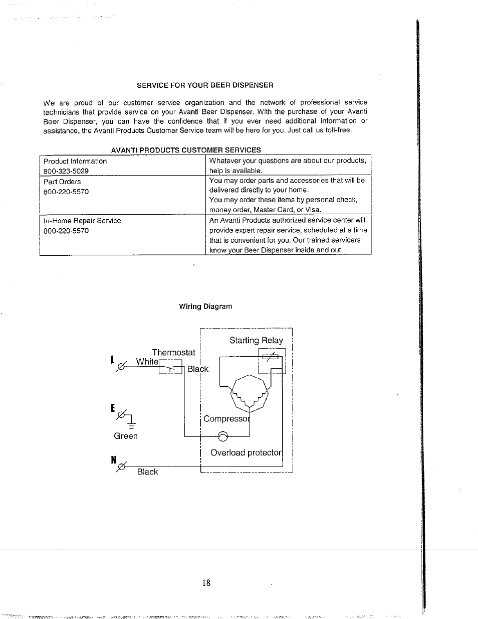 Avanti BD555 User Manual | Page 19 / 31