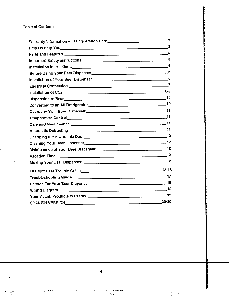 Avanti BD555 User Manual | Page 5 / 31