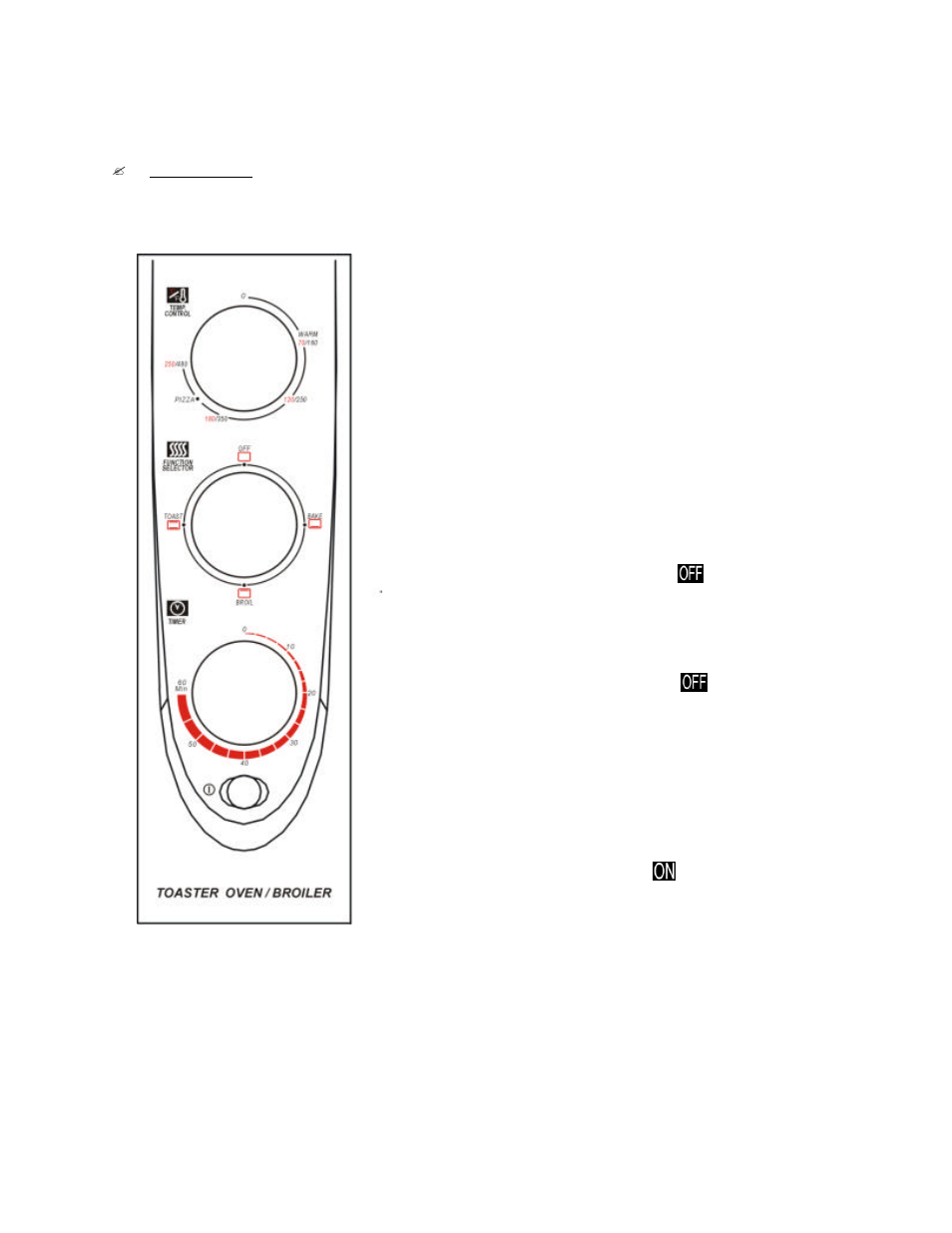 Operating your appliance | Avanti T-18 User Manual | Page 10 / 20