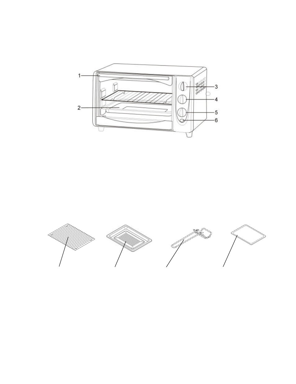 Parts and features | Avanti T-18 User Manual | Page 6 / 20