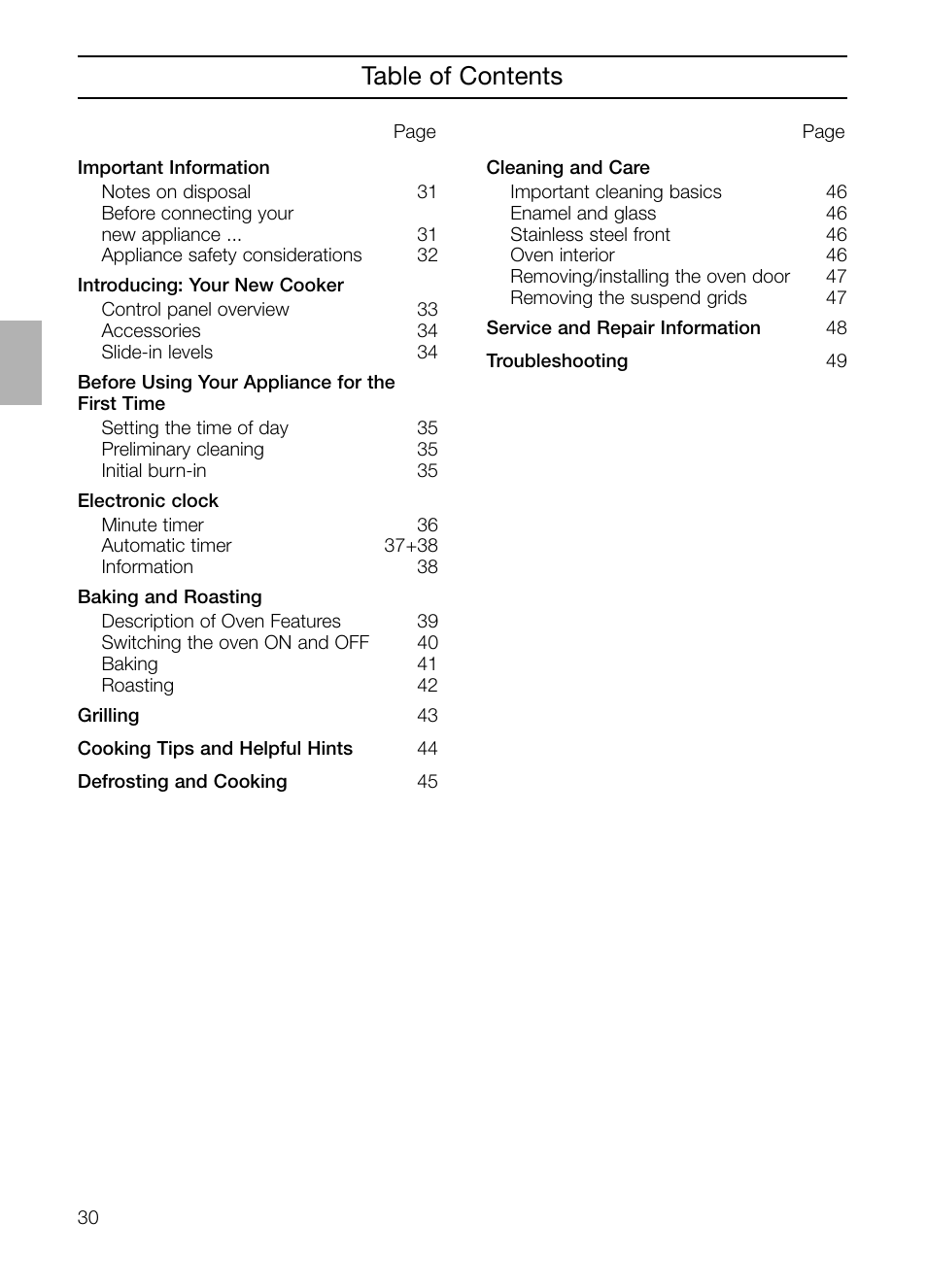 Neff B132 User Manual | Page 30 / 156