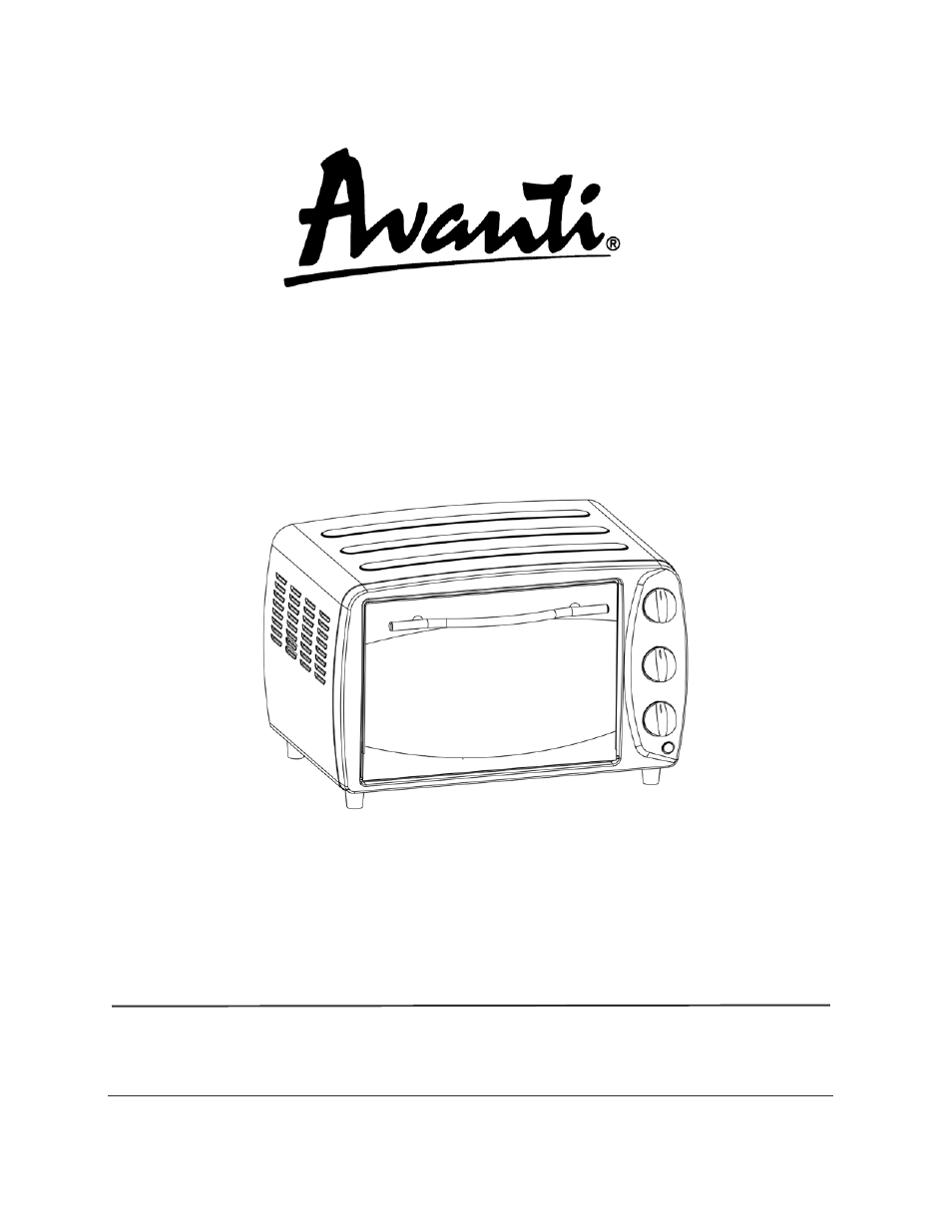 Avanti T-160C User Manual | 20 pages