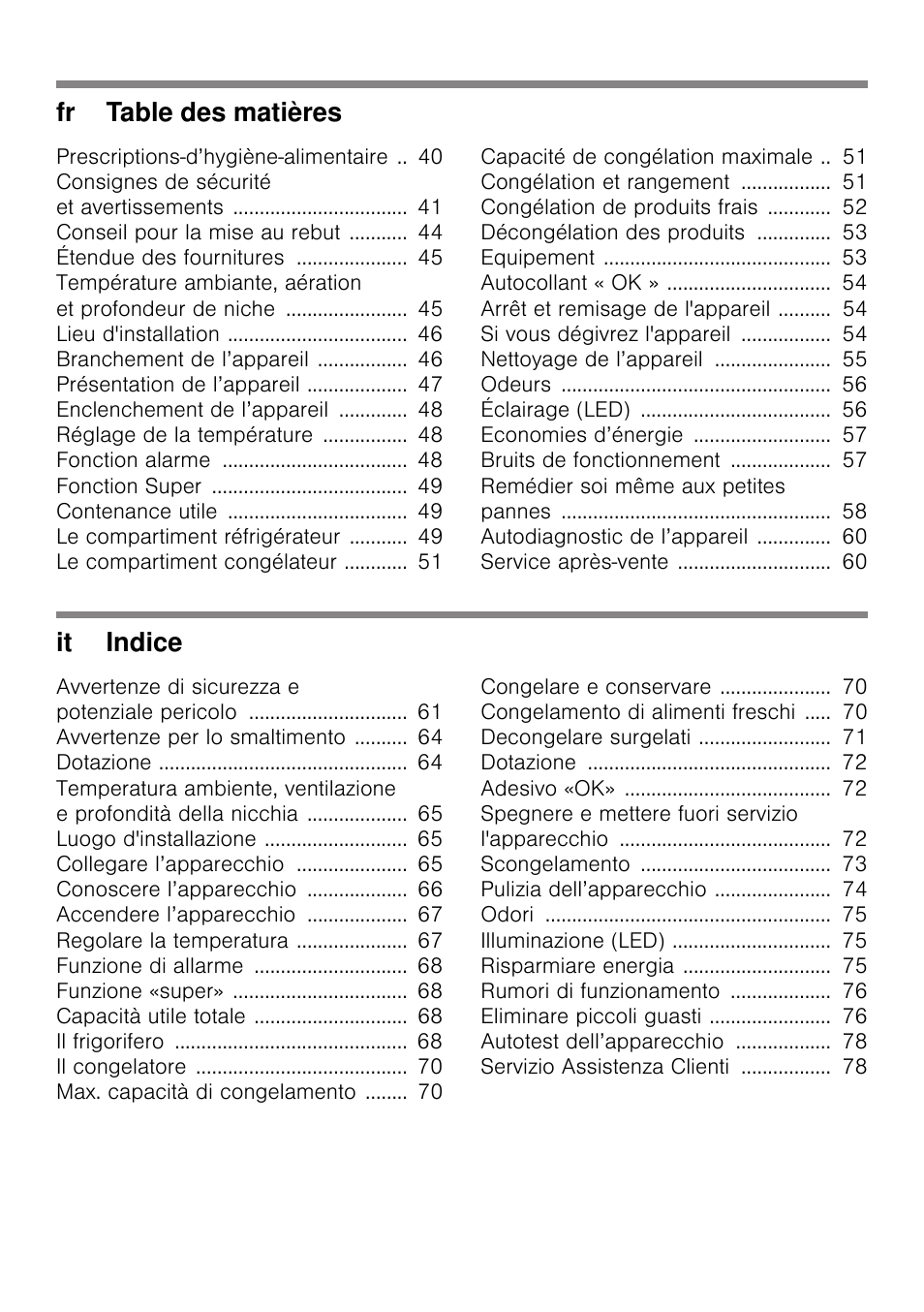 Neff KI2823D30 User Manual | Page 3 / 101