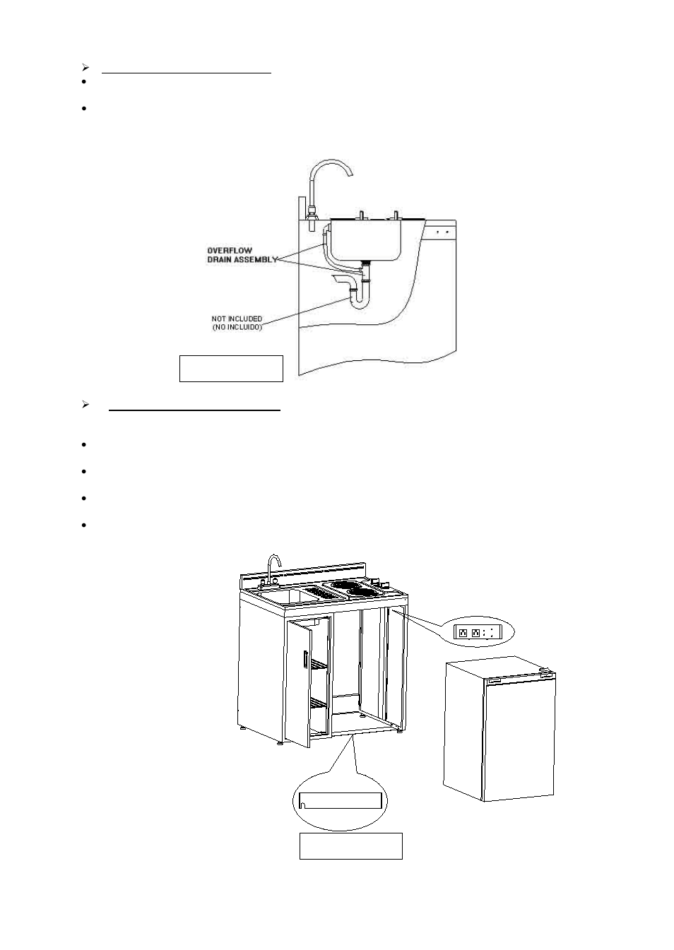 Installation of your refrigerator, Figure no. 6 figure no. 7 | Avanti CK36-1 User Manual | Page 11 / 24