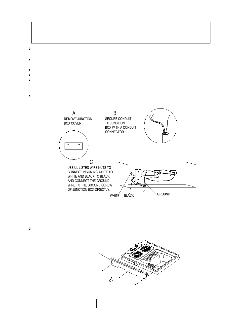 Power supply connections | Avanti CK36-1 User Manual | Page 9 / 24