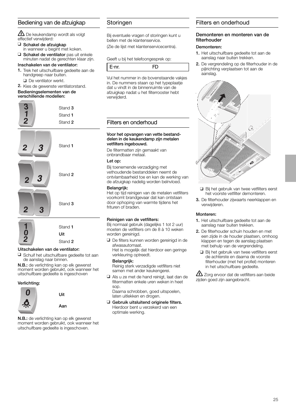 Neff D4654X0 User Manual | Page 25 / 56
